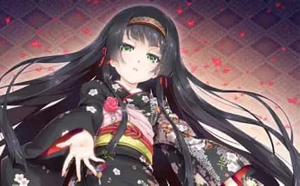 美少女万华镜插画